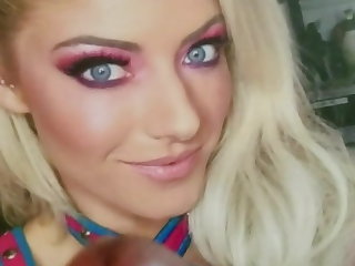 WWE Alexa Bliss Cum Tribute 9